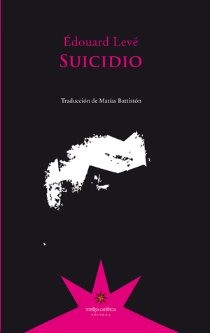 Portada de Suicidio, de Édouard Levé