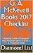 G. A. McKevett Books 2017 Checklist by Diamond List