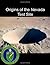 Origins of the Nevada Test Site by U.S. Department of Energy