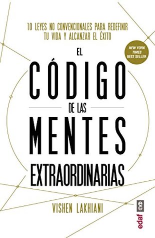 Portada de El código de las mentes extraordinarias, de Vishen Lakhiani