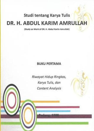 Studi tentang Karya Tulis DR. H. Abdul Karim Amrullah
