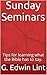 Sunday Seminars: Tips for l...
