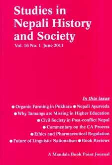 Studies in Nepali History and Society, Vol. 12, No. 1, June 2007