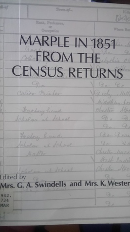 Marple in 1851 from the census returns (Paperback)