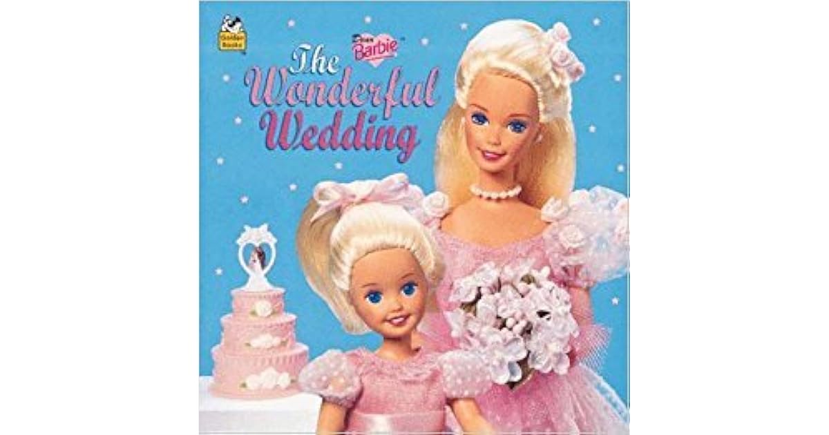 barbie wedding book