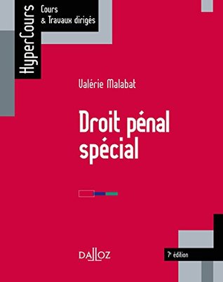 Droit pénal spécial (HyperCours)