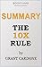 Summary of The 10X Rule by Grant Cardone by BookSuma Publishing