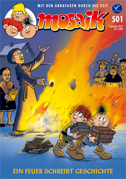 Ein Feuer schreibt Geschichte (Mosaik - Abrafaxe, #501)