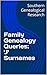 Family Genealogy Queries: '...