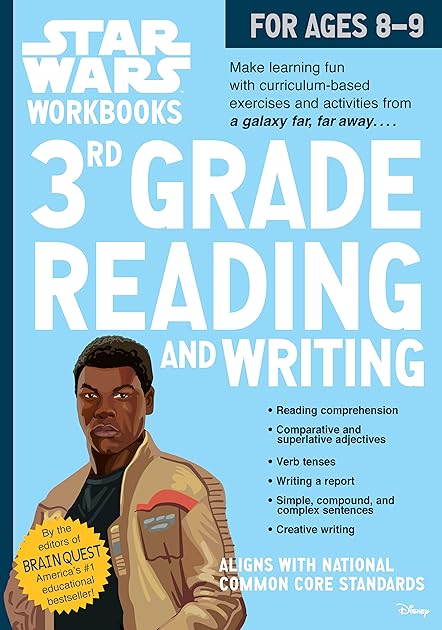 Star Wars Workbook: 3rd Grade Reading and Writing (Star Wars Workbooks)