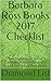 Barbara Ross Books 2017 Che...