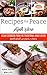 “Recipes For Peace” - Vegan Cookbook Based On The Traditional... by Kifah Dasuki