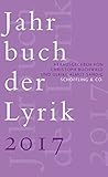 Jahrbuch der Lyrik 2017 Jahrbuch der Lyrik 2017