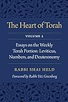 The Heart of Torah, Volume 2: Essays on the Weekly Torah Portion: Leviticus, Numbers, and Deuteronomy Book cover for The Heart of Torah, Volume 2: Essays on the Weekly Torah Portion: Leviticus, Numbers, and Deuteronomy