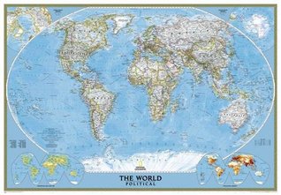 National Geographic World Wall Map - Classic (Enlarged: 69.25 x 48 in) (National Geographic Reference Map)