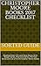 Christopher Moore Books 2017 Checklist by Sorted Guide