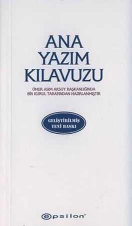 Ana Yazım Kılavuzu (Hardcover)