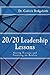 20/20 Leadership Lessons by Cedrick Bridgeforth