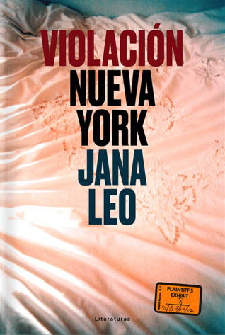 Portada de Violación Nueva York, de Jana Leo