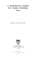 A reference guide to Tamil studies