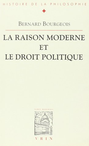 La raison moderne et le droit politique
