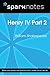 Henry IV Part 2 (SparkNotes Literature Guide)