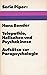 Telepathie, Hellsehen und P...