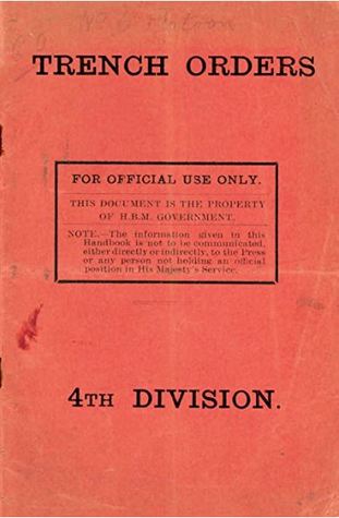WW1 Trench Orders Booklet