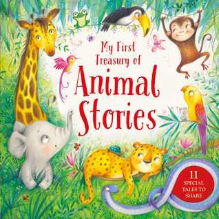 My First Treasury of Animal Stories (Hardcover)