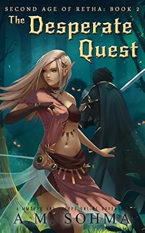 The Desperate Quest by A.M. Sohma book cover