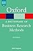 A Dictionary of Business Research Methods by John Duignan