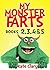 My Monster Farts Books 2,3,4 &5 by Kate Clary