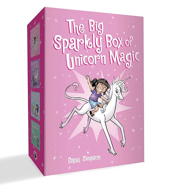 The Big Sparkly Box of Unicorn Magic: Phoebe and Her Unicorn Box Set Volume 1-4