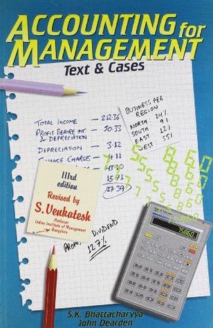 S Chand Accounting For Management: Text And Cases