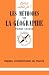 Les méthodes de la géographie