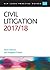 Civil Litigation 2017/18