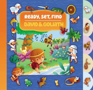 Ready, Set, Find David and Goliath (Board Book)