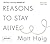 Reasons to Stay Alive by Matt Haig