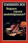 Hogyan írjunk sza...