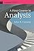 A First Course in Analysis (Cambridge Mathematical Textbooks)