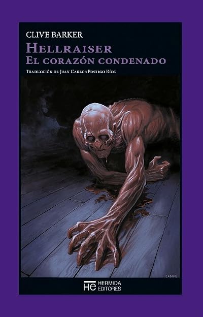 Portada de Hellraiser. El corazón condenado, de Clive Barker