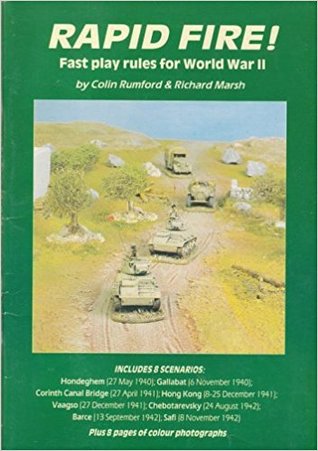 Rapid Fire! Fast Play Rules For World War Two. For Use with 20mm Miniatures (Paperback)