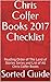 Chris Colfer Books 2017 Checklist by Sorted Guide