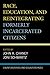 Race, Education, and Reintegrating Formerly Incarcerated Citizens: Counterstories and Counterspaces (Critical Perspectives on Race, Crime, and Justice)
