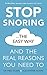 Stop Snoring The Easy Way by Mike Dilkes
