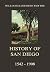 History of San Diego, 1542-1908