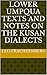 Lower Umpqua texts and Notes on the Kusan dialects