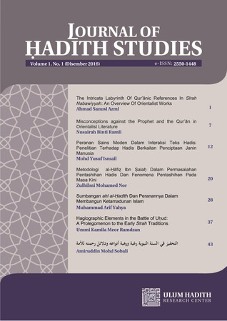 Journal of Hadith Studies