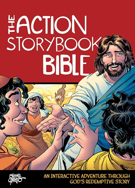 The Action Storybook Bible: An Interactive Adventure through God’s Redemptive Story (Action Bible Series)