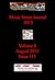 Music Street Journal 2015: Volume 4 - August 2015 - Issue 113